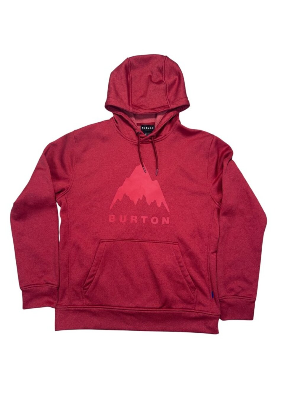 Burton Oak Pullover Hoodie Medium Men Outdoors Hiking Sport Casual Red
